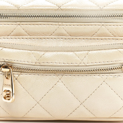Chanel Calfskin Quilted All About Waist Belt Bag Light Beige 8 of 10