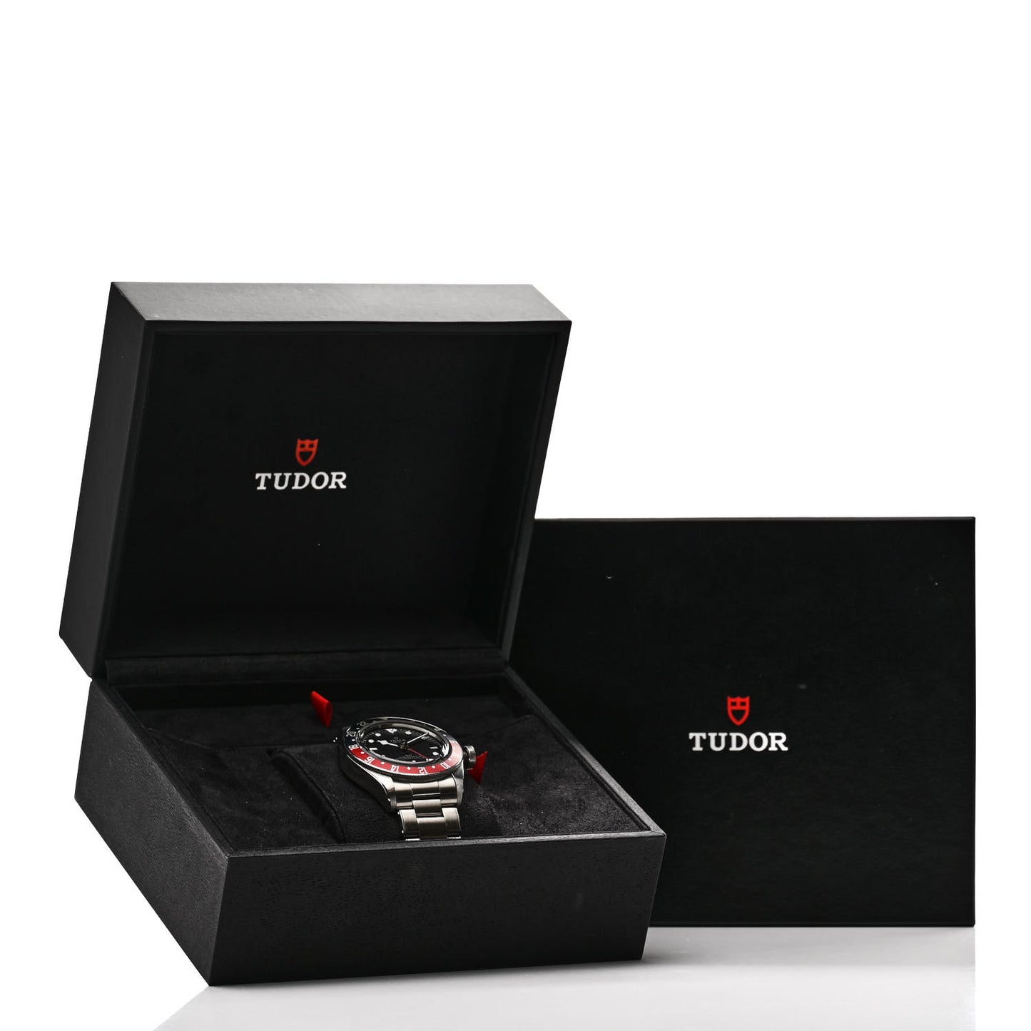 Stainless Steel 41mm Black Bay GMT Automatic Watch Black 79830RB