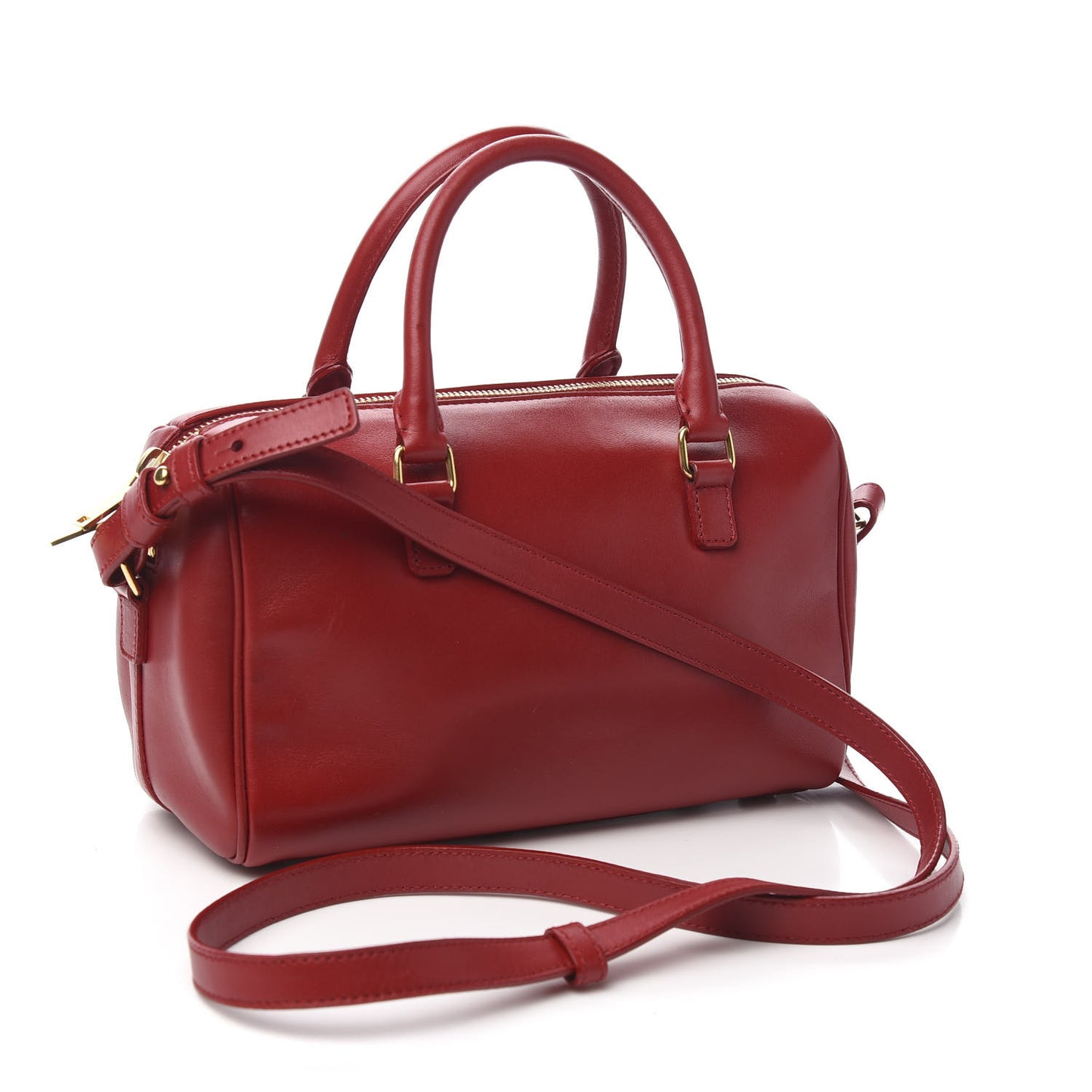 Calfskin Classic Baby Duffle Red