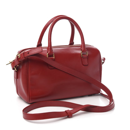 Saint Laurent Calfskin Classic Baby Duffle Red 2 of 9