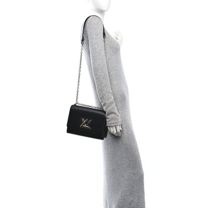 Louis Vuitton Epi Twist Shoulder Bag MM Black 2 of 10