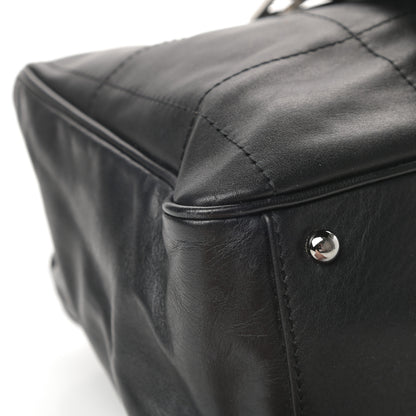 Chanel Lambskin Square Stitched Large Tote Black 11 of 13