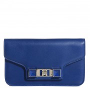 Proenza Schouler Smooth Calfskin PS11 Chain Wallet Royal Blue 1 of 20