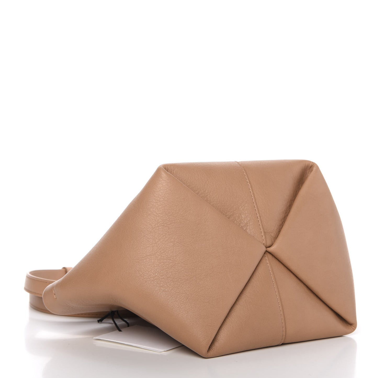 Calfskin Mini Tulipano Bag Nocciola
