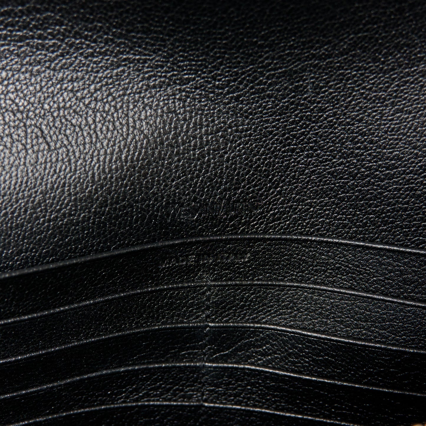 Calfskin Monogram Belle de Jour Chain Clutch Black