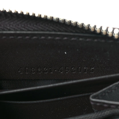 Gucci GG Supreme Monogram Web Zip Around Wallet Beige Cocoa 7 of 10