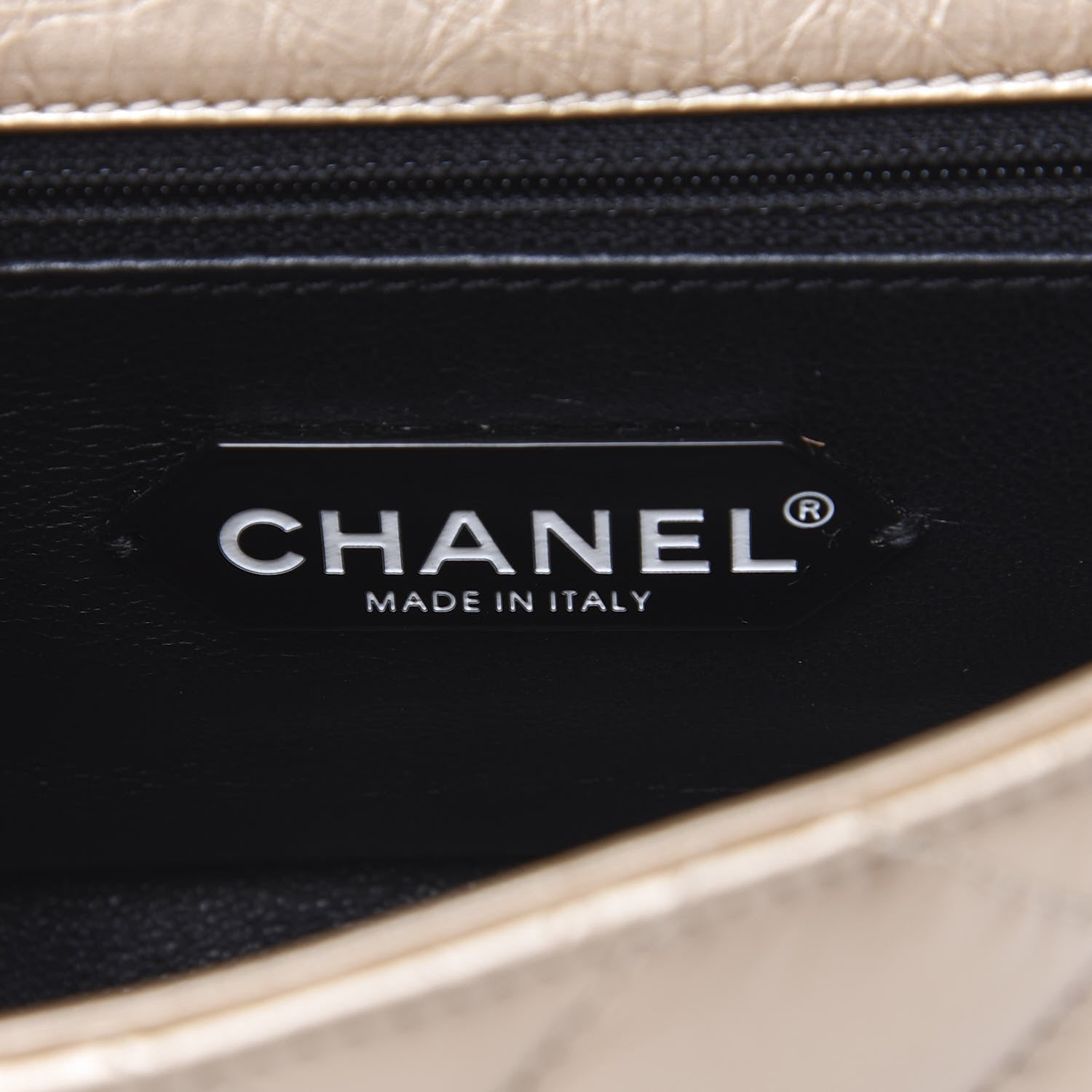 Chanel Aged Calfskin Quilted 2.55 Reissue Mini Hanger Flap Gold 5 of 9