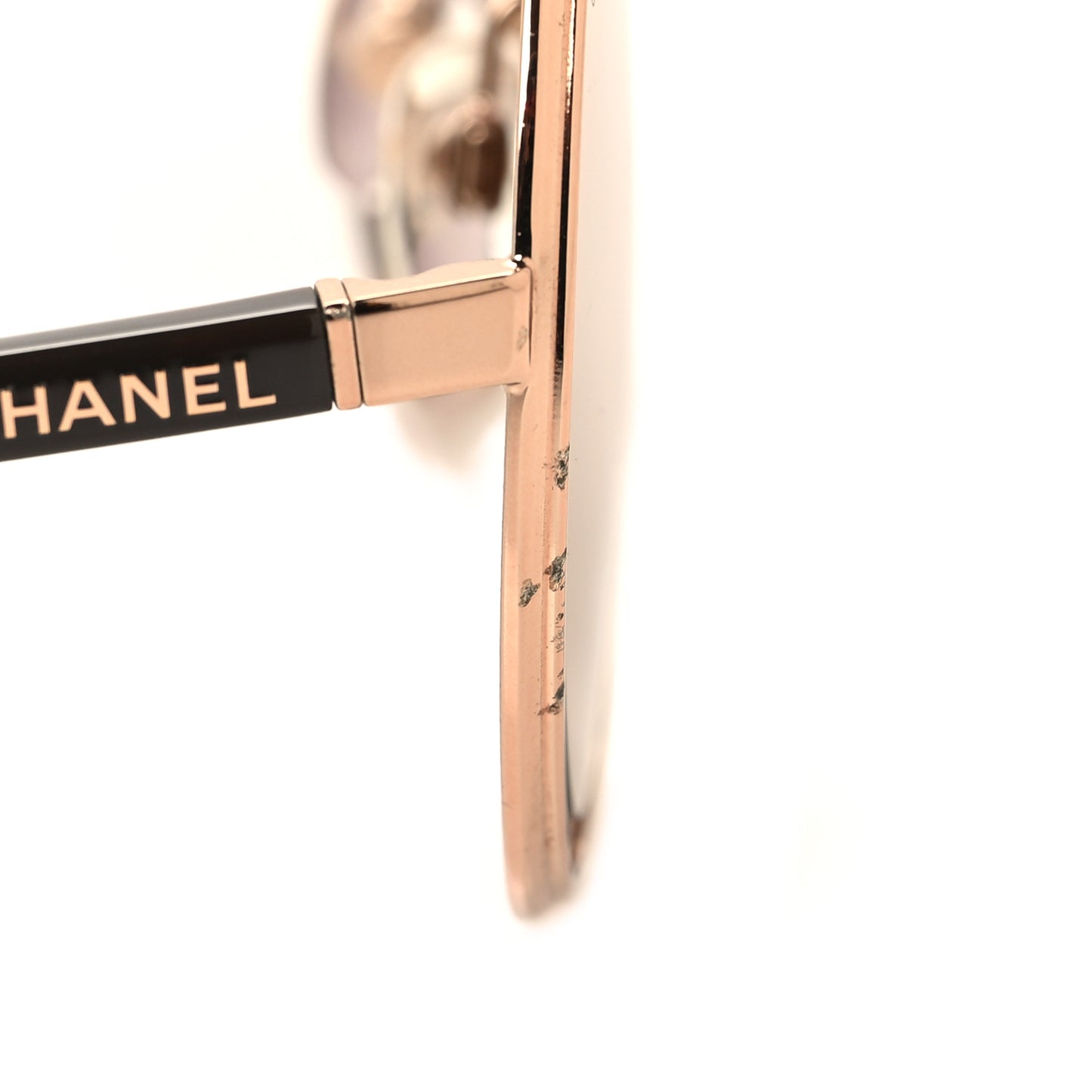 Metal Round Sunglasses 4226 Rose Gold