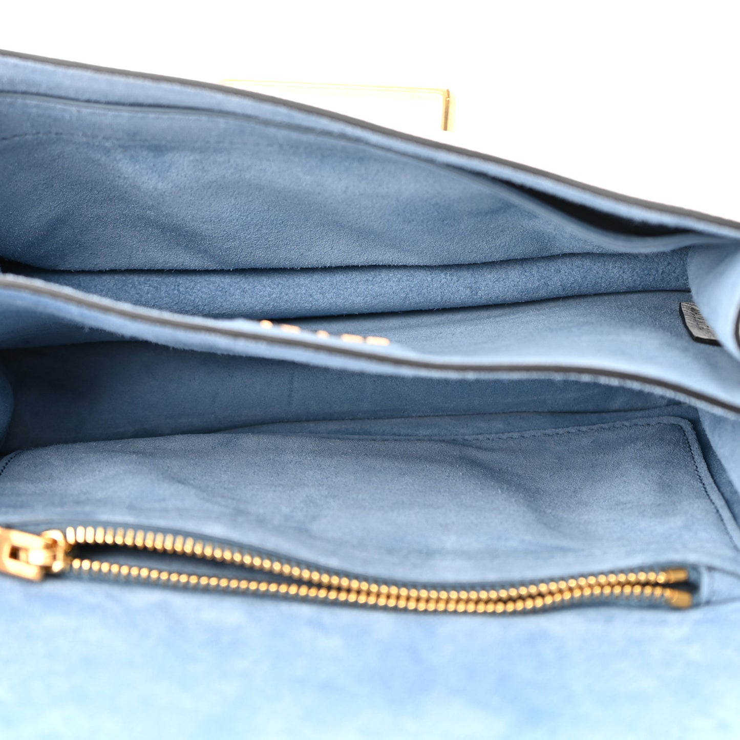 Glace Calfskin Large Soft Cahier Bag White