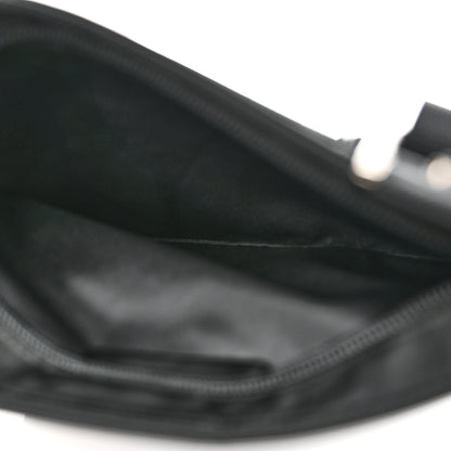 Prada Nylon Vela Flat Messenger Bag Black 5 of 10