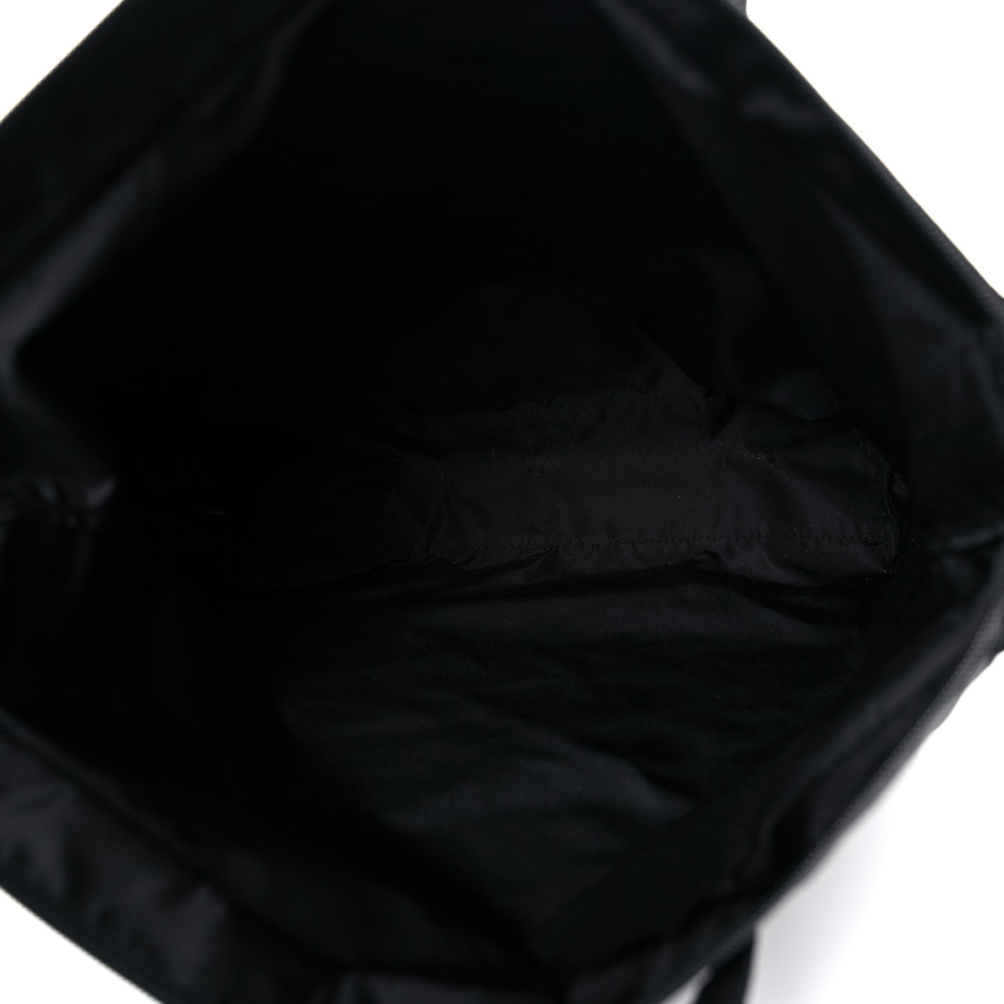 Tessuto Nylon Shopping Tote Black