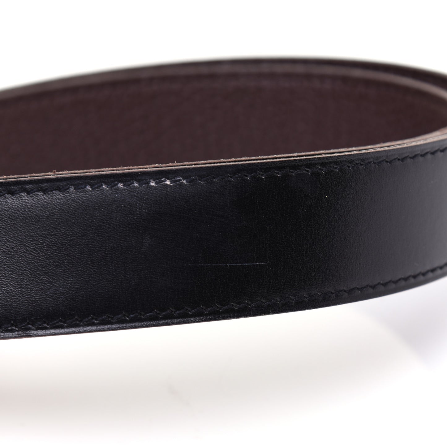 Box Togo 32mm H Belt 90 Black Chocolate