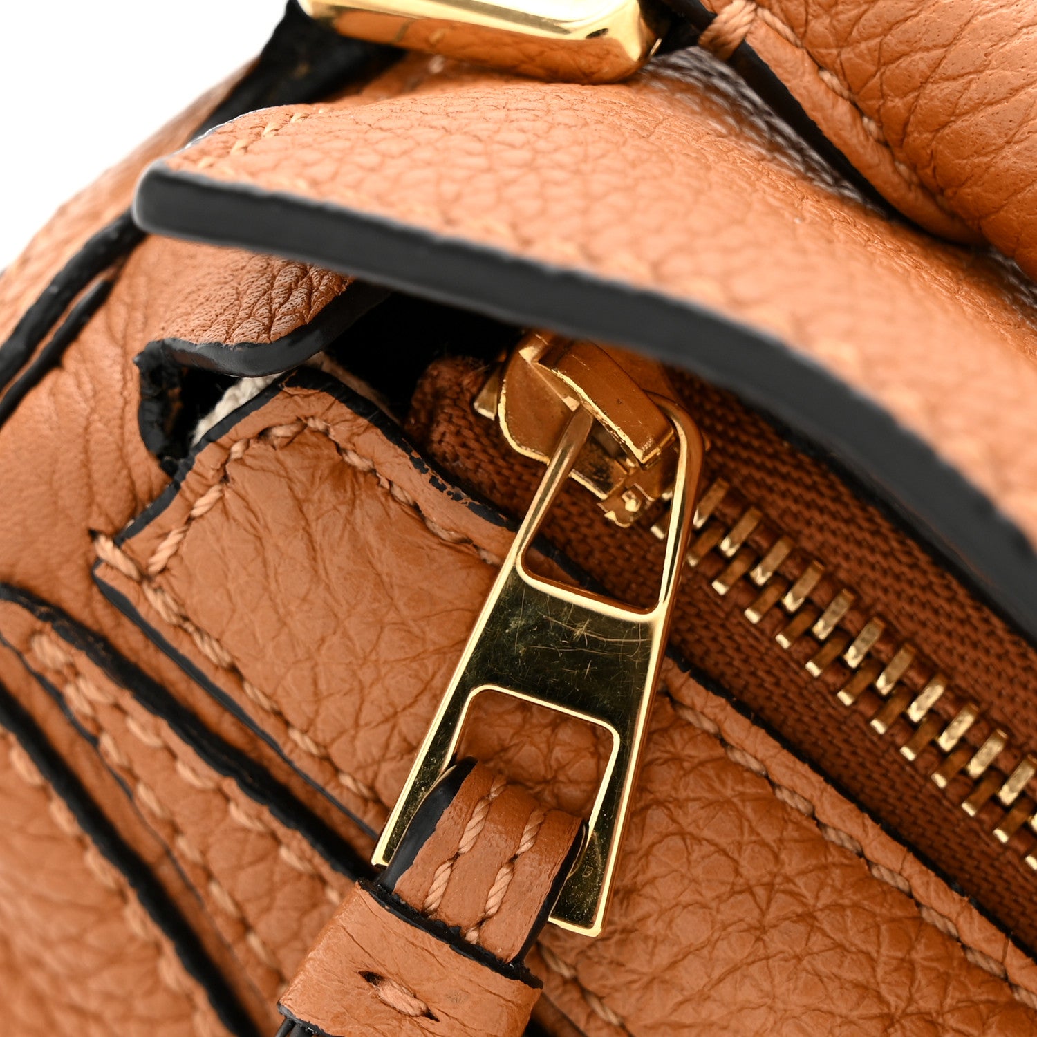 Loewe Calfskin Mini Puzzle Bag Tan 11 of 13