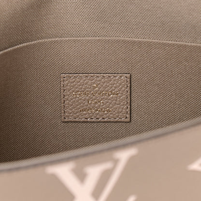 Louis Vuitton Empreinte Monogram Giant Felicie Pochette Tourterelle Creme 8 of 11