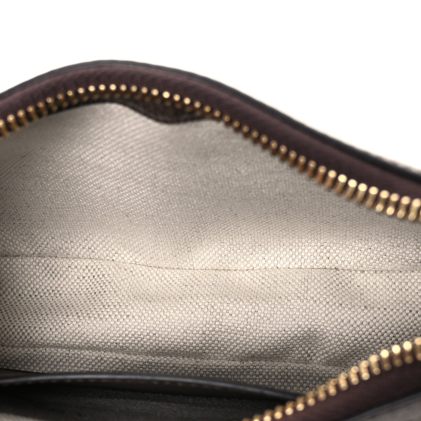 GG Supreme Monogram Textured Dollar Calfskin Mini Ophidia Chain Bag Beige Ebony