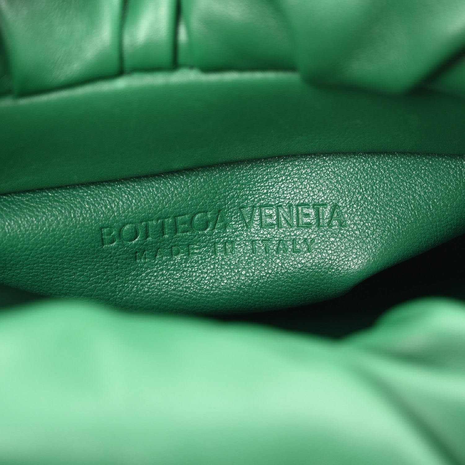 Bottega Veneta Calfskin The Pouch Chain Mallard 6 of 9