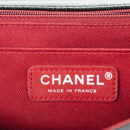 Chanel Caviar Medium Timeless CC Flap Black 6 of 7