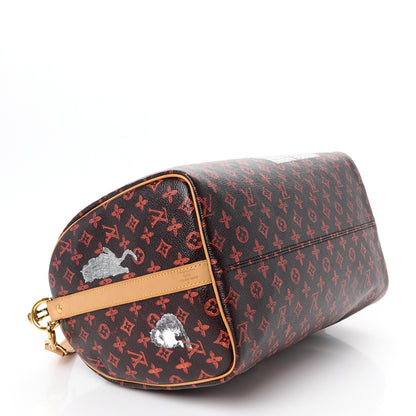 Louis Vuitton Catogram Speedy Bandouliere 30 Marron 4 of 15