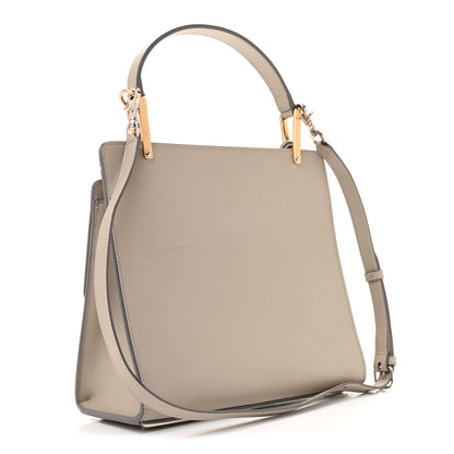 Balenciaga Smooth Calfskin Le Dix S Cartable Shoulder Bag Pearl Grey 3 of 14
