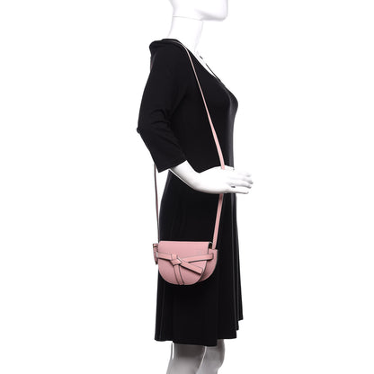 Loewe Grained Calfskin Mini Gate Crossbody Bag Pastel Pink 2 of 10