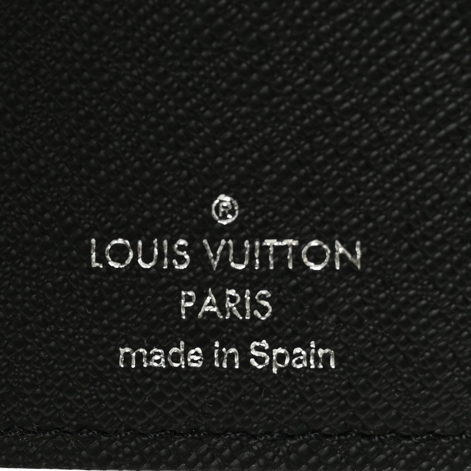 Louis Vuitton Monogram Iridescent Pocket Organizer NM Black 6 of 8