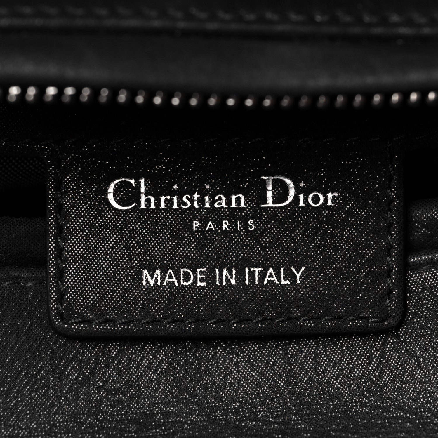 Christian Dior Satin Cannage Medium Lady Dior Black 6 of 10