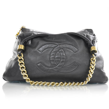 Chanel Calfskin Rodeo Drive Hobo Black 1 of 9