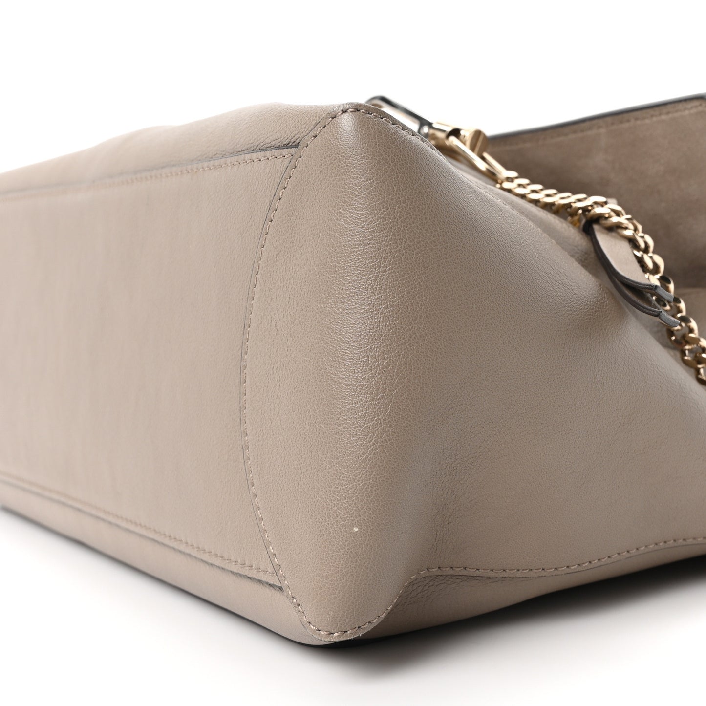 Calfskin Medium Faye Day Shoulder Bag Motty Grey