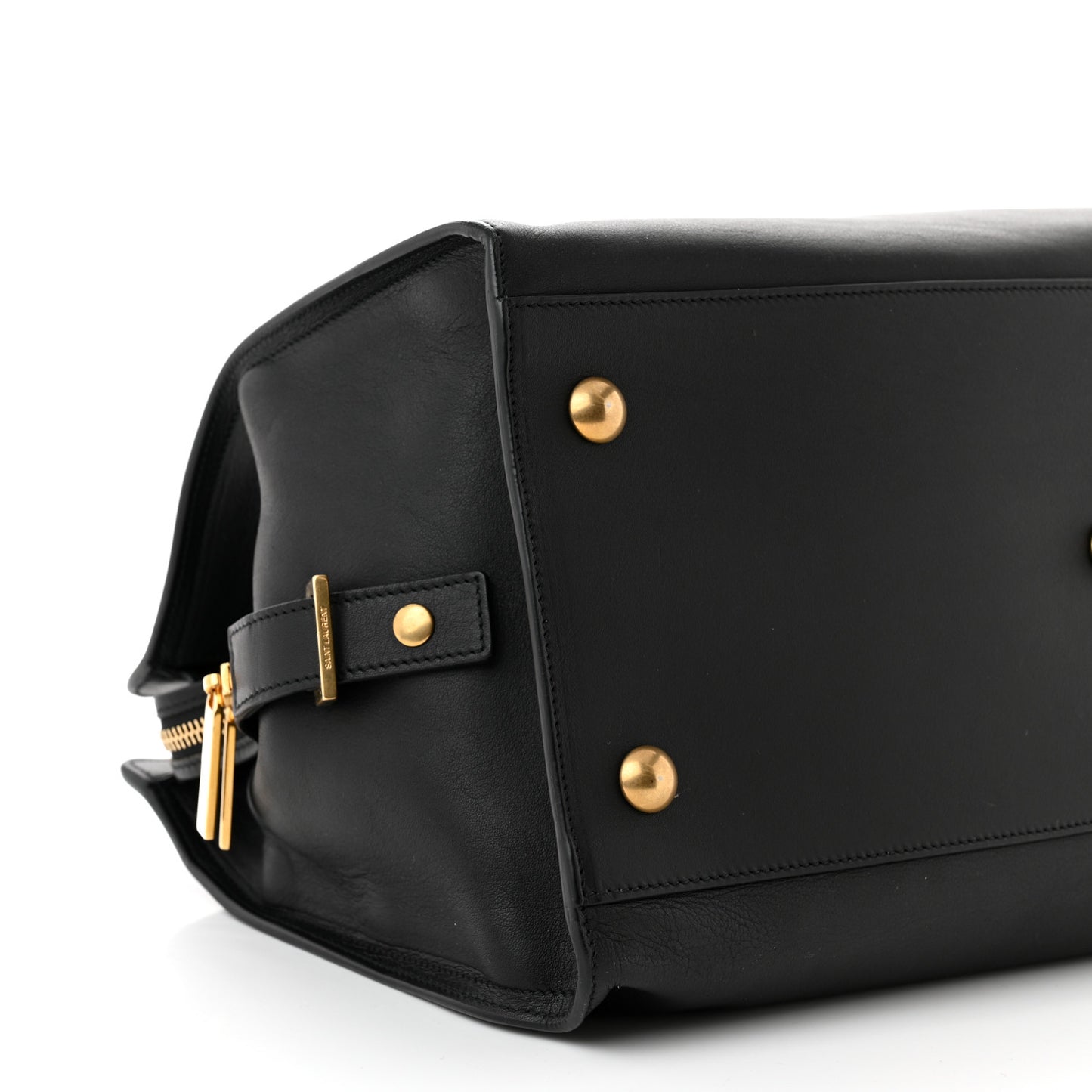 Calfskin Medium Classic Y Cabas Black