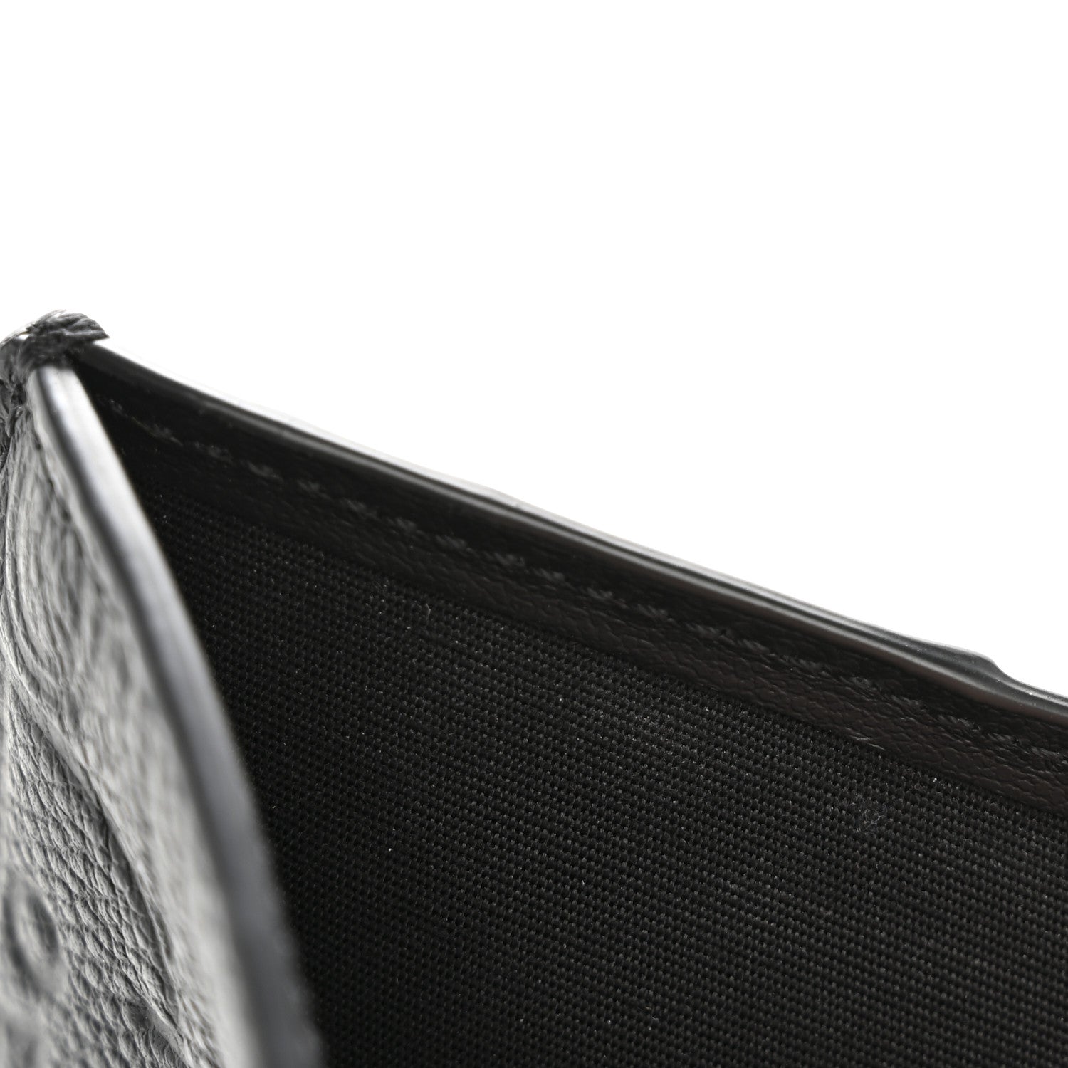 Christian Dior Grained Calfskin Embossed Dior Gravity BiFold Wallet Black 8 of 10