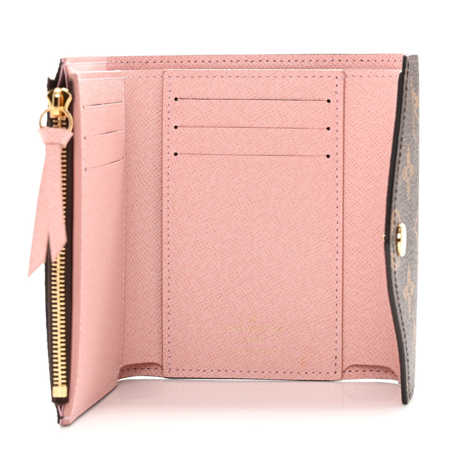 Monogram Victorine Wallet Rose Ballerine