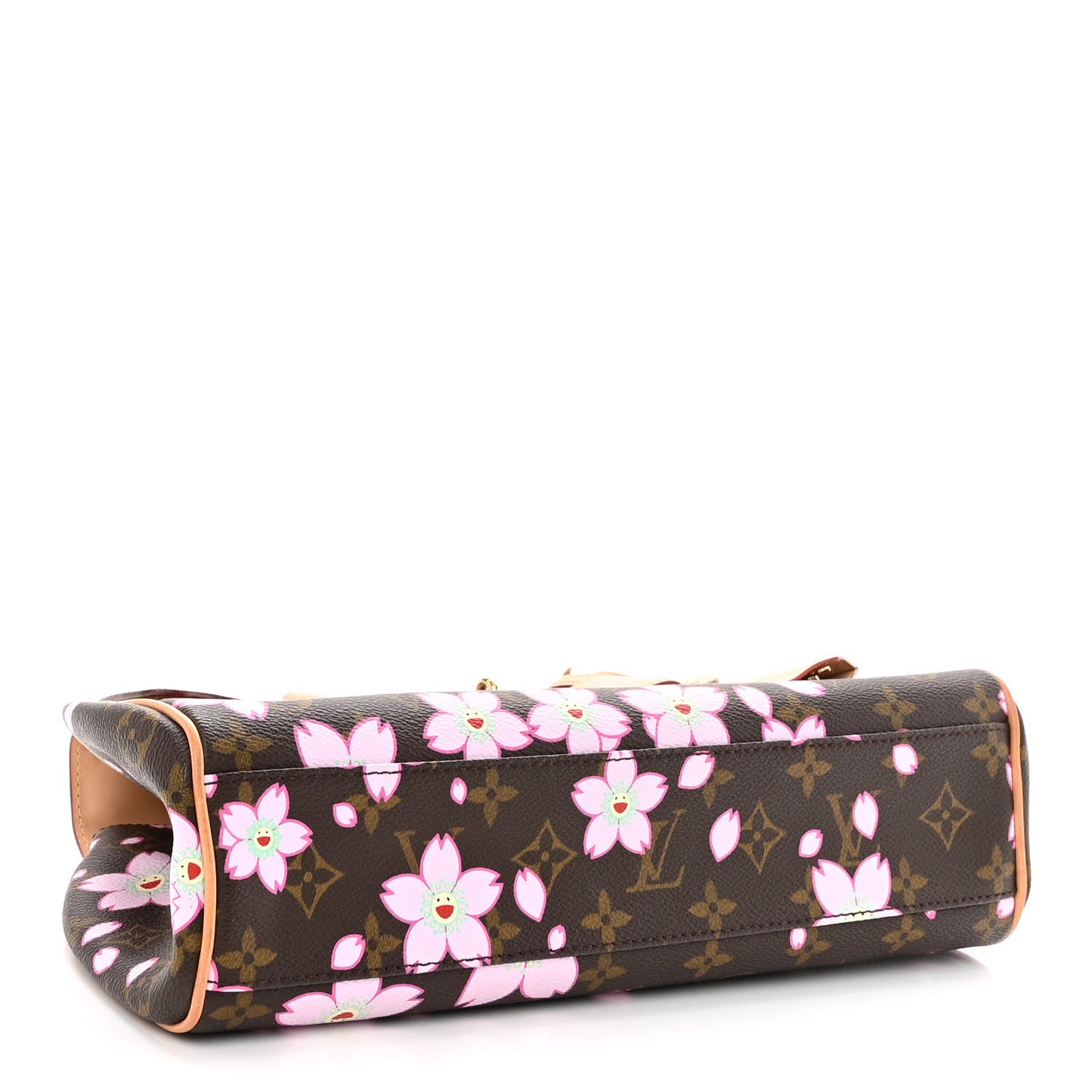 Monogram Cherry Blossom Sac Retro Bag Brown