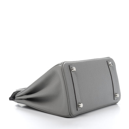 Hermes Togo Birkin 25 Gris Mouette 4 of 12