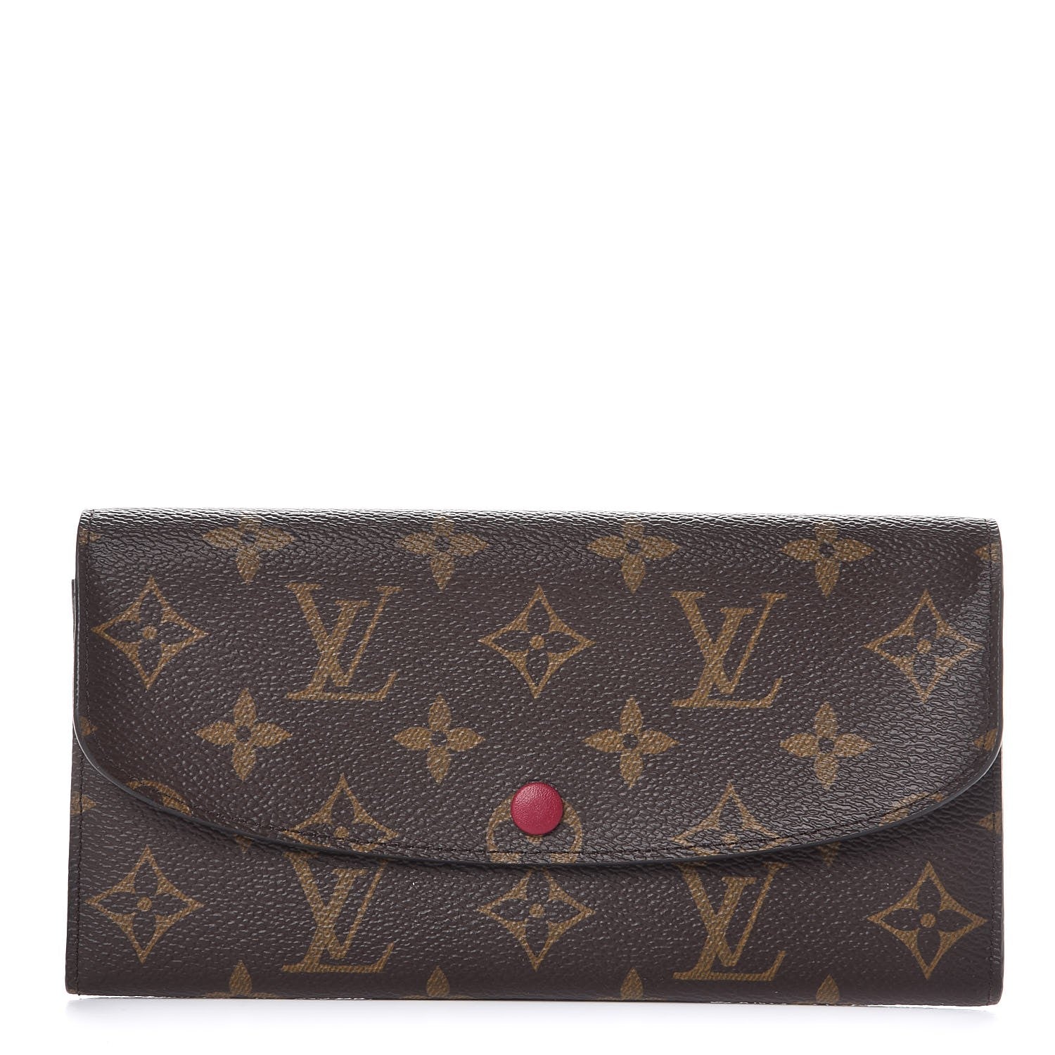 Louis Vuitton Monogram Emilie Wallet Fuchsia 1 of 8