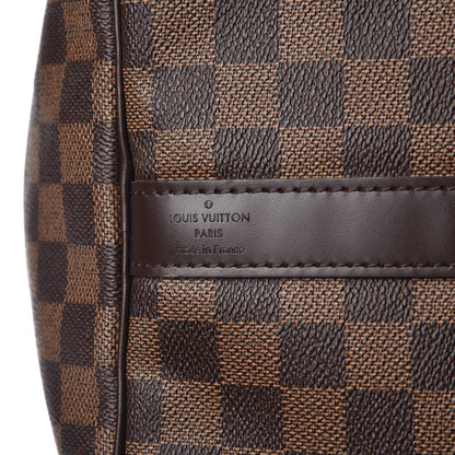 Louis Vuitton Damier Ebene Keepall Bandouliere 55 8 of 15