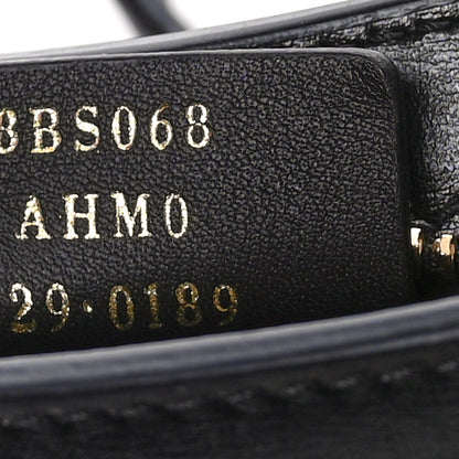 Fendi Vitello Queen Palmellato Fendi O'Lock Swing Black 7 of 9