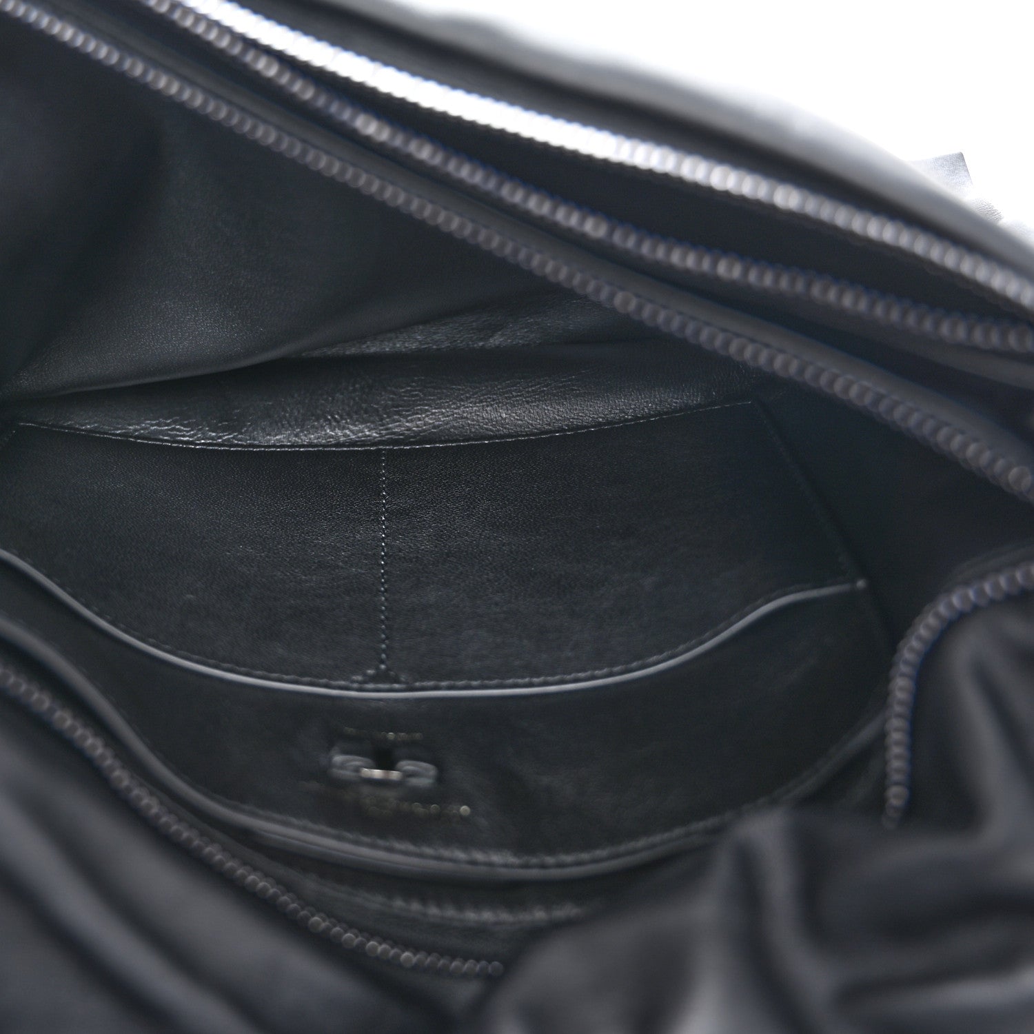 Salvatore Ferragamo Calfskin Viva Bow Shoulder Bag Black 7 of 13