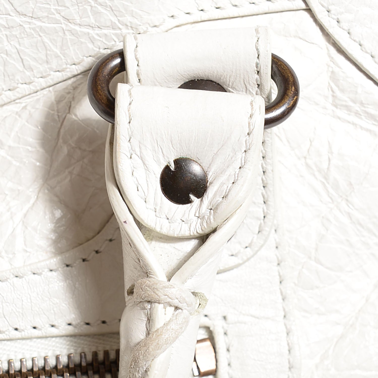 Balenciaga Agneau Classic Hardware Velo Creme Ivory 11 of 12