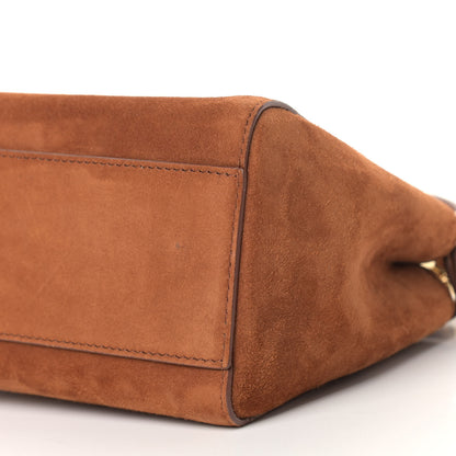 Fendi Chamois XS Peekaboo Iconic Satchel Cuoio 10 of 12