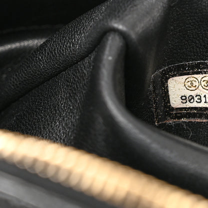 Chanel Alligator Bowler Bag Black 7 of 10