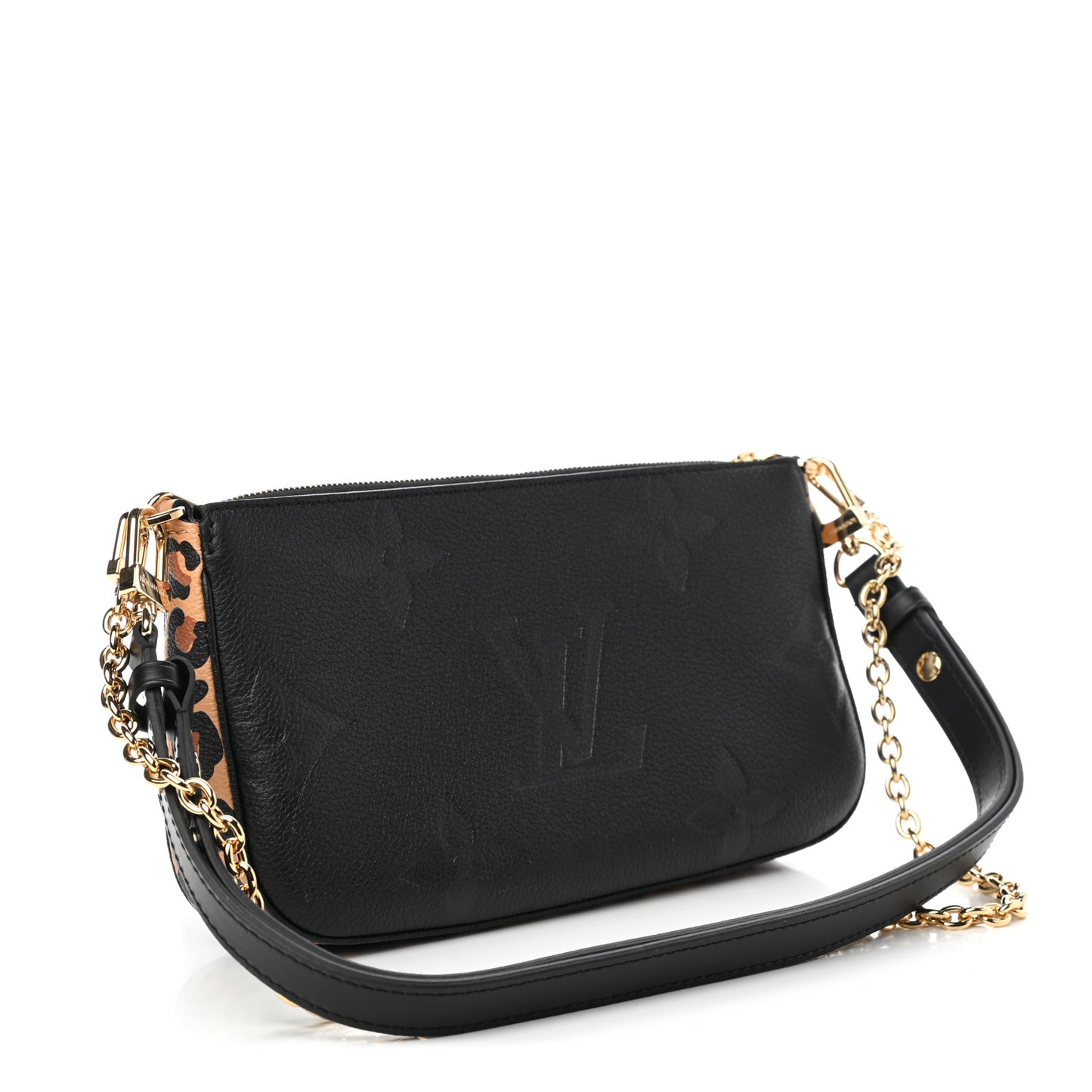 Empreinte Monogram Giant Wild At Heart Multi Pochette Accessories Black