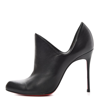 Christian Louboutin Nappa Dugueclina 100 Ankle Booties 37 Black 1 of 10