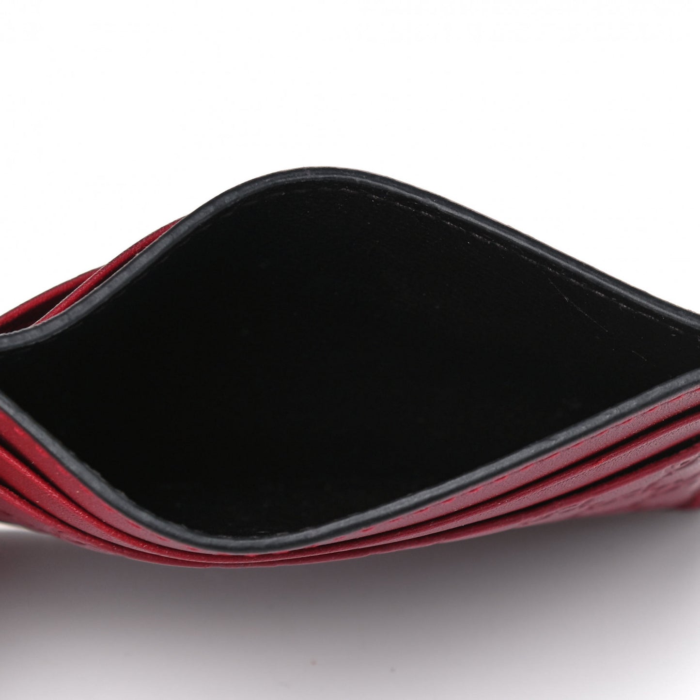 Microguccissima Card Holder Red
