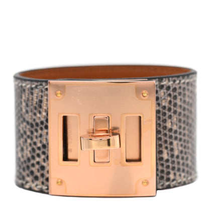 Hermes Lizard Kelly Dog Bracelet Bracelet T2 Ombre 1 of 6