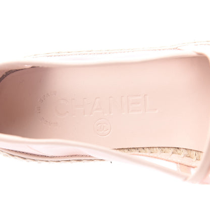 Chanel Mesh Grosgrain CC Espadrilles 36 Pink 8 of 9