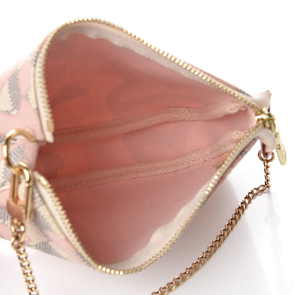 Louis Vuitton Damier Azur Tahitienne Mini Pochette Accessories 5 of 8