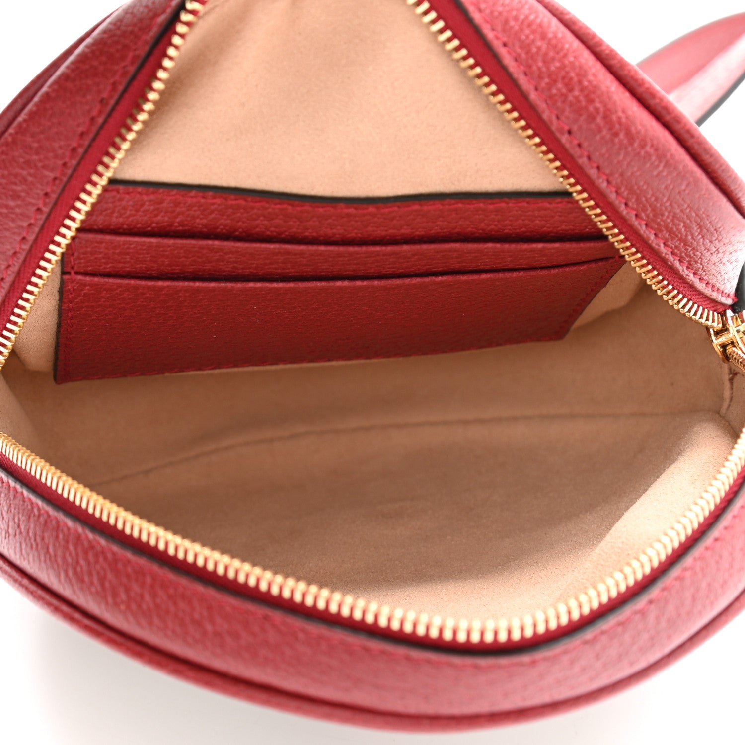Gucci GG Supreme Monogram Web Flora Mini Ophidia Round Backpack Red 8 of 19