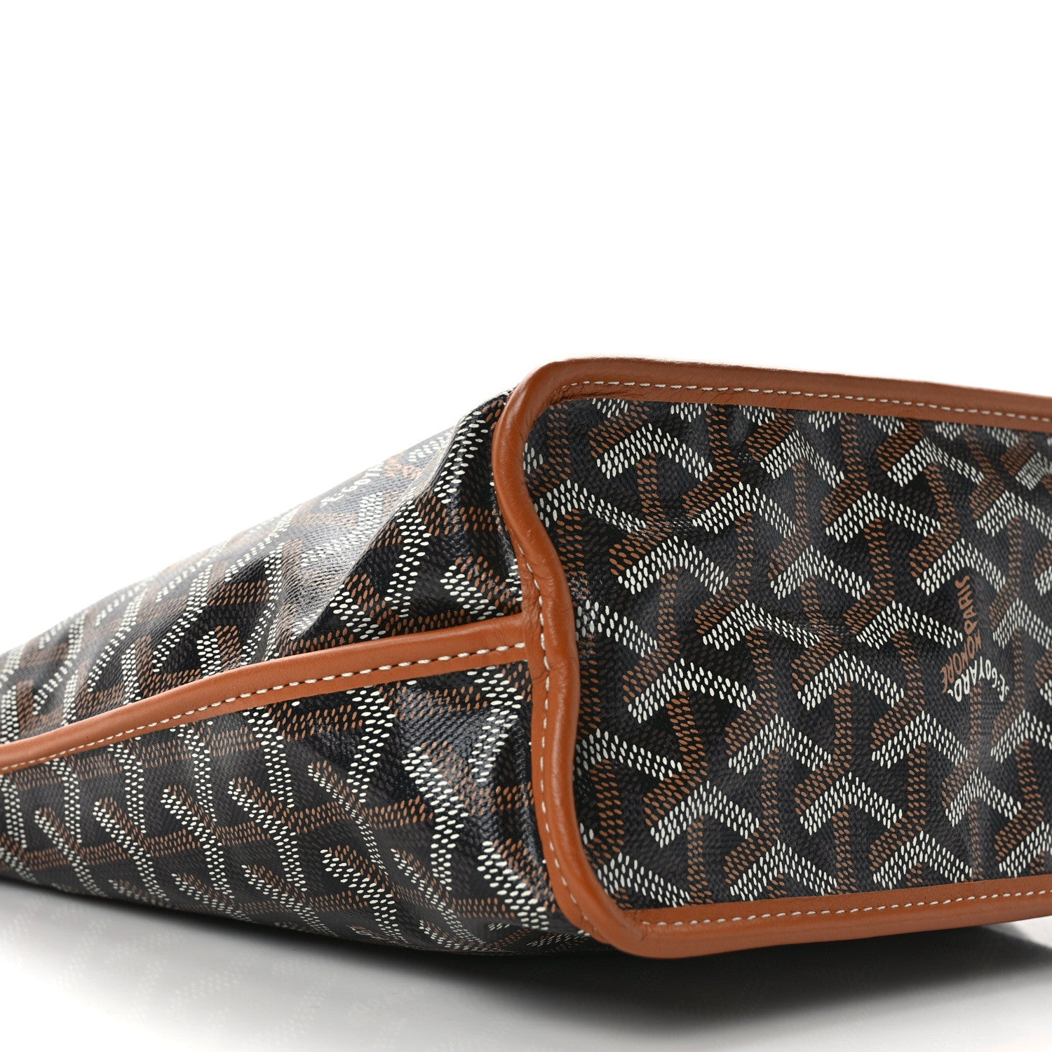 Goyard Goyardine Reversible Mini Anjou Black Gold 9 of 10