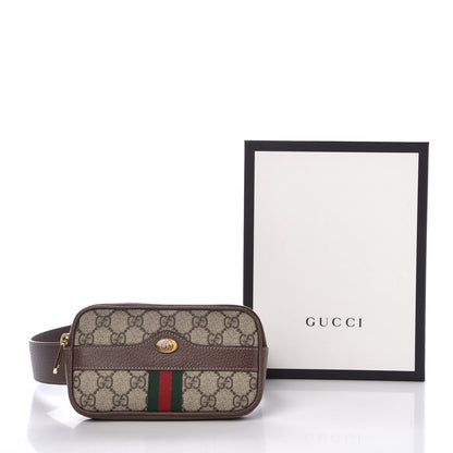 Gucci GG Supreme Monogram Ophidia Belted iPhone Case 85 34 Dark Brown 8 of 8