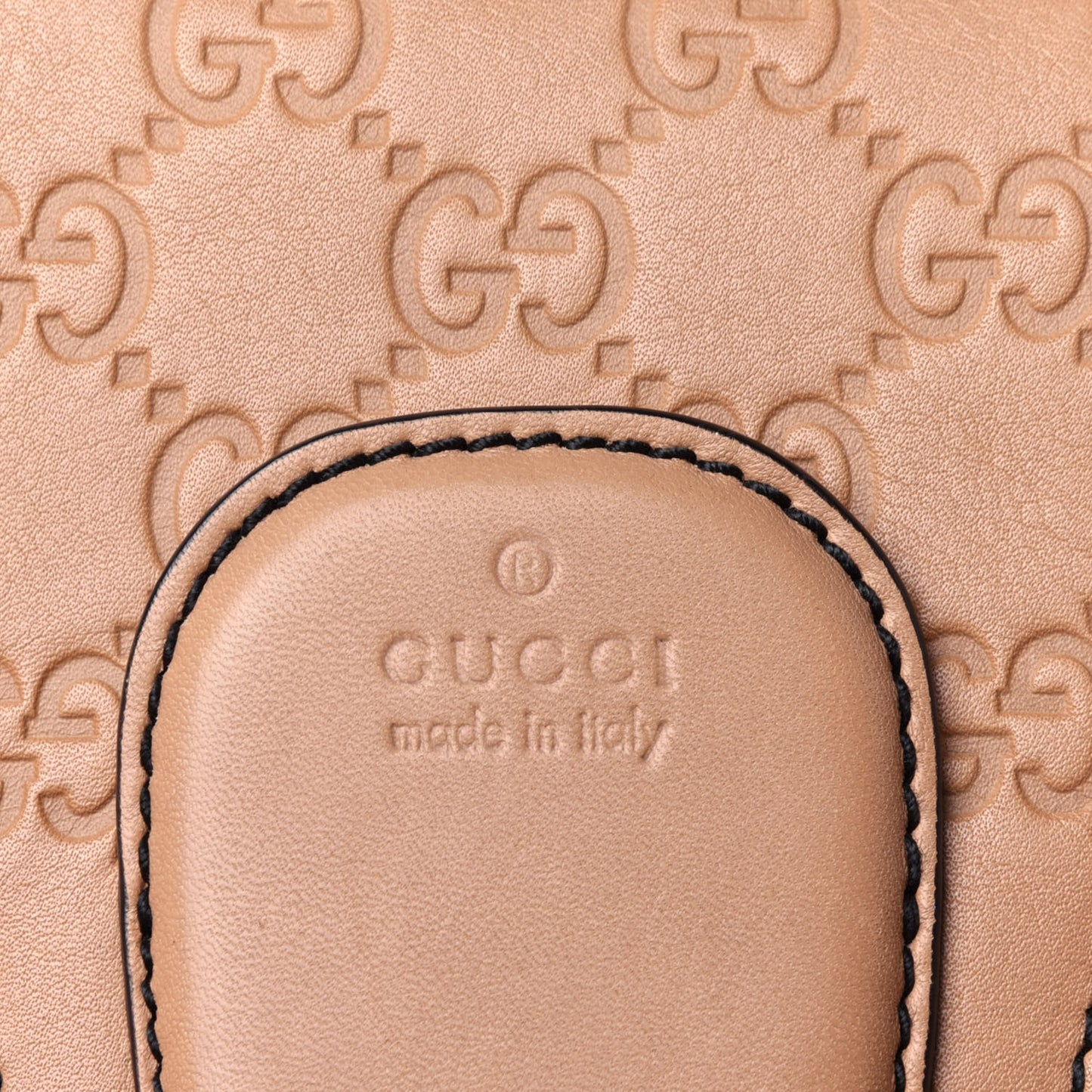 Guccissima Medium Emily Shoulder Bag Camelia